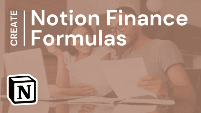 Notion Finance Formulas