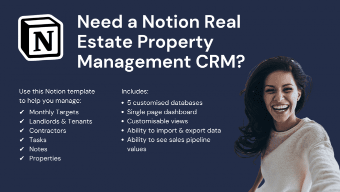 Notion Real Estate Property Management CRM ENE
