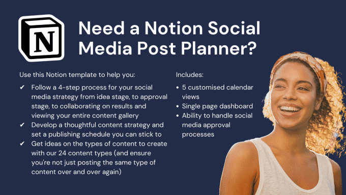 Notion Social Media Post Planner NNE